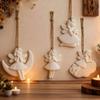 Кулон-звезда для девочки Форма для заливки из смолы Маленький ангел Домашний декор Гипсовая силиконовая форма DIY Поделка из смолы Ангел Гипсовая форма