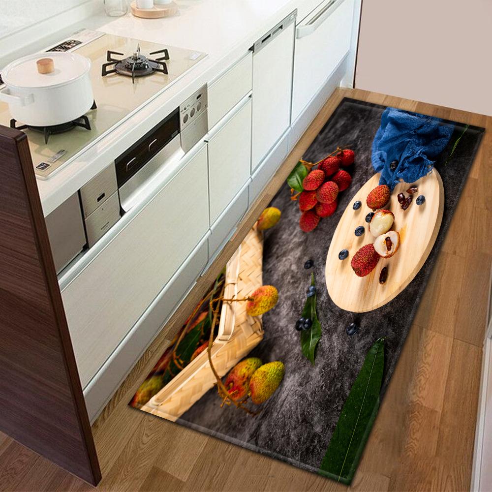 Коврик для кухонной двери, ковер для спальни, нескользящий пол, балкон, коридор, длинный ковер, прикроватный коврик для гостиной