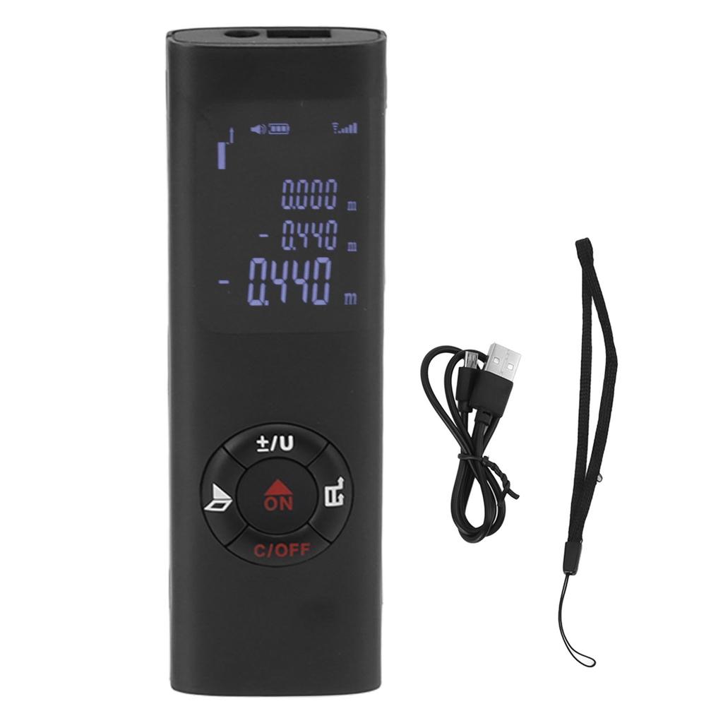 High Accuracy Handheld Laser Distance Meter Maximum Measuring Distance 40m 131ft Laser Distance