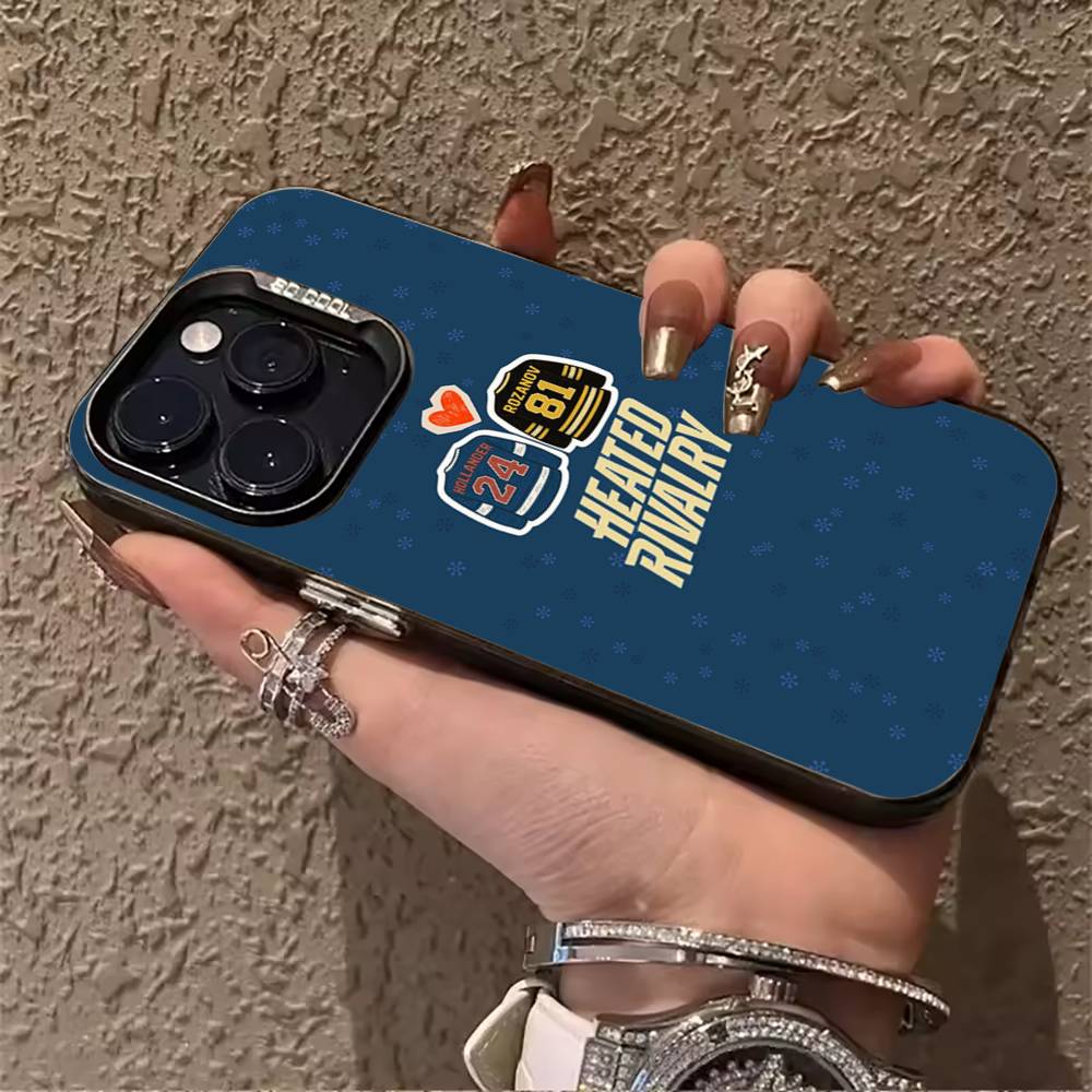 Накал страстей-Шейн Холландер-Илья Для iPhone 17 16 15 14 13 12 11 Pro Max Силиконовый Цветной Серебристый Бампер Чехол