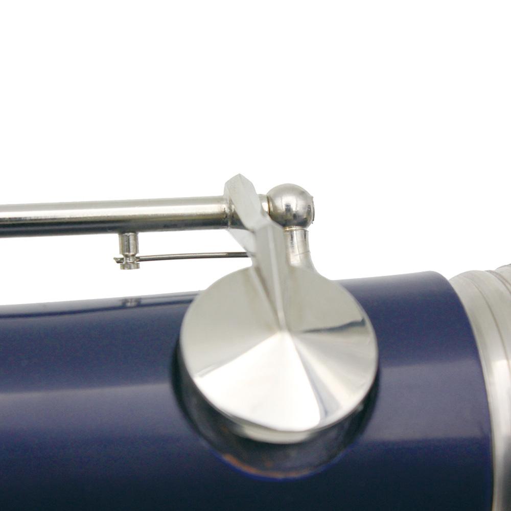 Clarinet ABS 17 Key bB Flat Soprano Binocular Clarinet with Cleaning Cloth Gloves 10 s Screwdriver Case Instrument