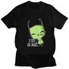 Kawaii Invader Zim футболка с рисунком Happy Hug Ready Zim Image милая футболка с рисунком унисекс женская футболка в стиле ретро футболка большого размера