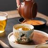 Набор чайных пиал гайвань Саньцай из руской глины - Чашка для чая Кунг-фу для домашнего использования