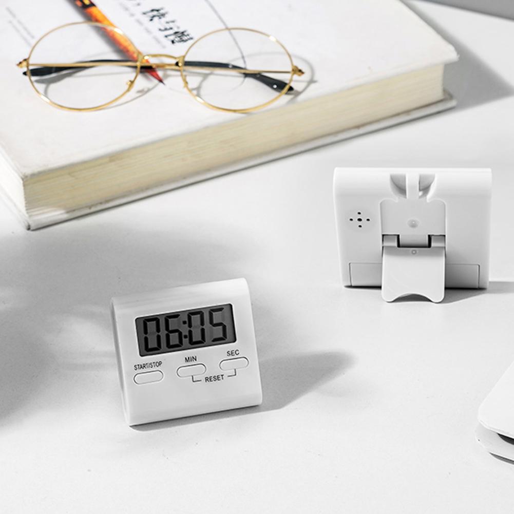 Cooking Timer Home Ornament Electronic Magnet Sound Clocks with LCD Display