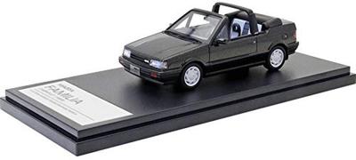 Привет, история Mazda FAMILIA CABRIOLET сверкающий черный M готовый продукт 1/43 (1986)