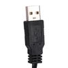 Black 2 RCA Cable Lead USB A Male USB To RCA Audio AV Cable Video Adapter Conversion Line