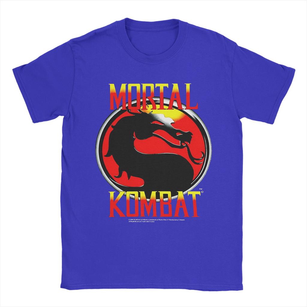 Game Mortal Kombat Tshirt Unisex Funny Pure Cotton Tees Round Neck Short Sleeve T Shirt Summer Tops