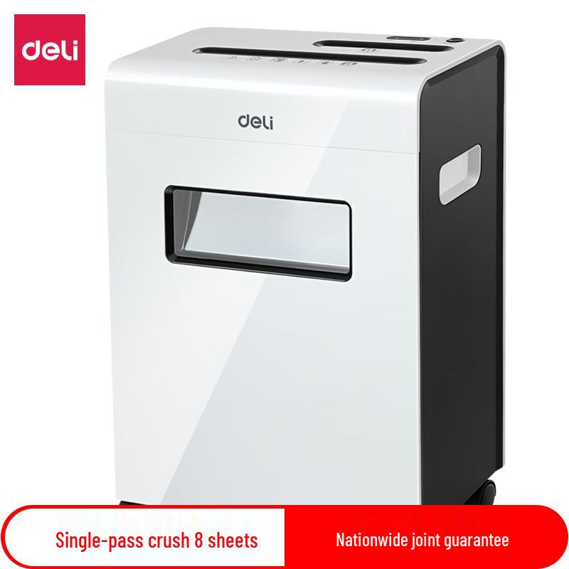 Deli Commercial & Home Office Paper Shredder CN plug (adapter included)