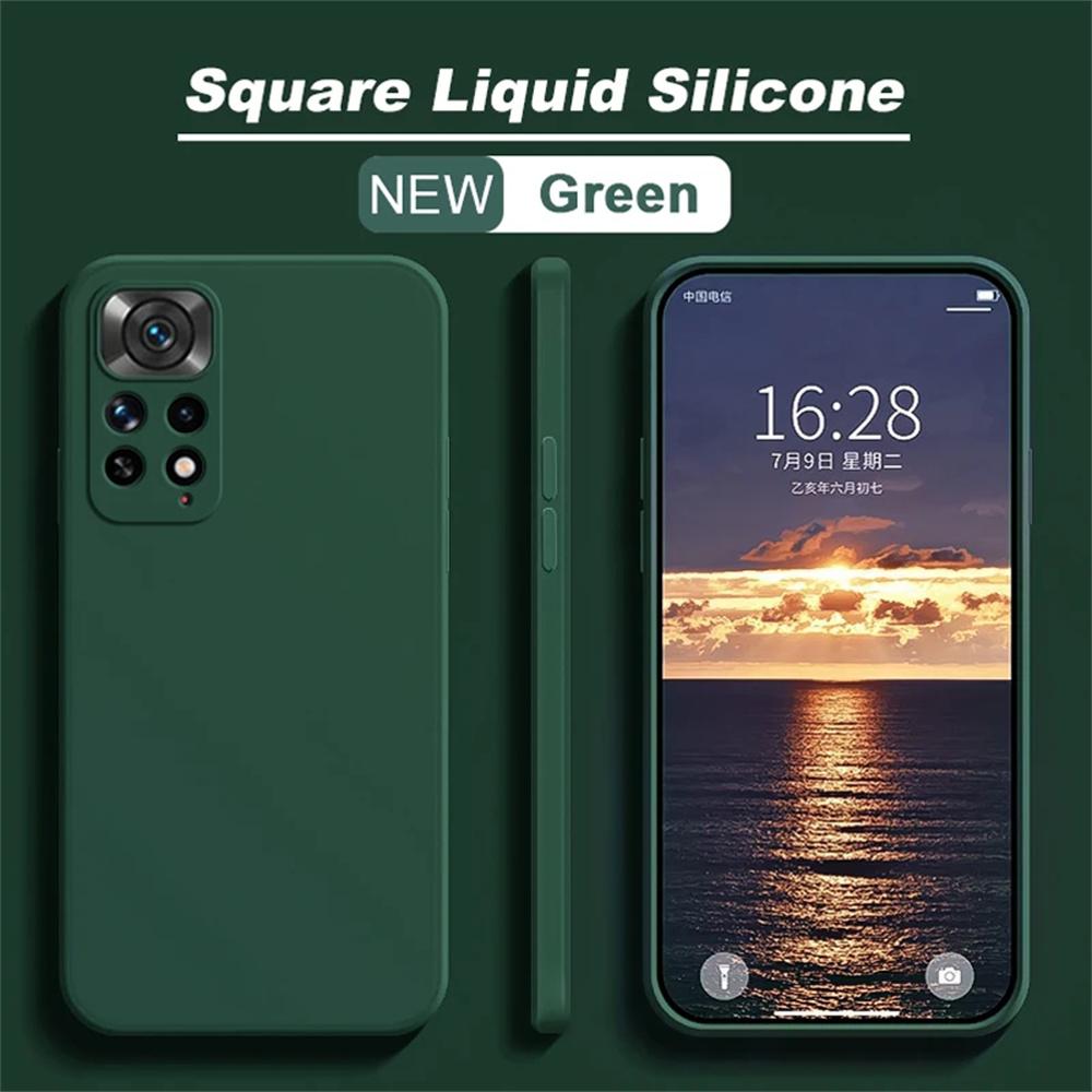 Роскошный Чехол из Жидкого Силикона для Xiaomi Redmi Note 11s Чехлы Xiaomi Redmi Note 11s 10 11 12 13 Pro Plus 5G Чехол Ударопрочный Чехол