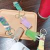 Cute Key Pendant Pearl Milk Tea Keychain Simulation Drink Small Key Chain Bag Llaveros Para Mujer