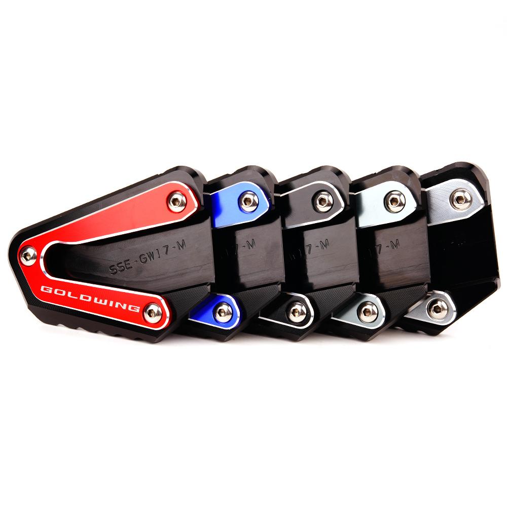 Аксессуары для мотоциклов, боковая подставка, подставка, увеличитель, поддержка расширения для Honda Goldwing 1800 GL1800 F6B