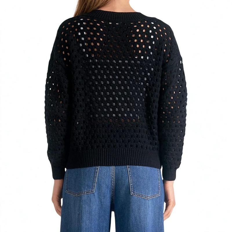 Women S Loose Knit Sweater Zip Up Solid Color Casual Outerwear