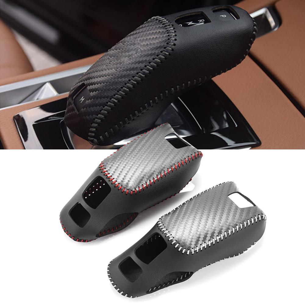 Car Center Console Gear Shift Knob Cover Trim for Peugeot 2008 3008 4008 5008 508 Citroen C5 C6 DS7 2017-2023 Interior Accessories