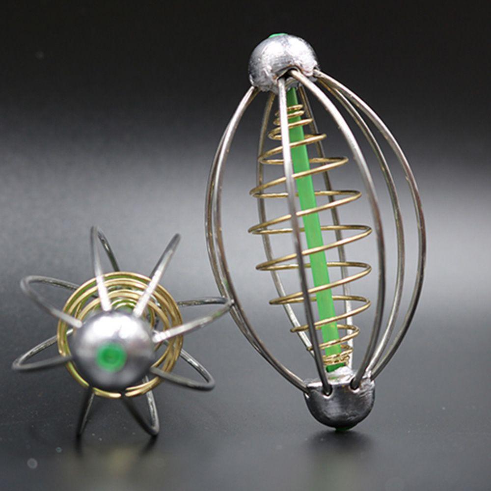 Аксессуары Вертлюг Пружина Свинцовая Корзина для Приманки Корзина для Рыболовства Грузило Клетка Для Приманки Рыболовство Метатель