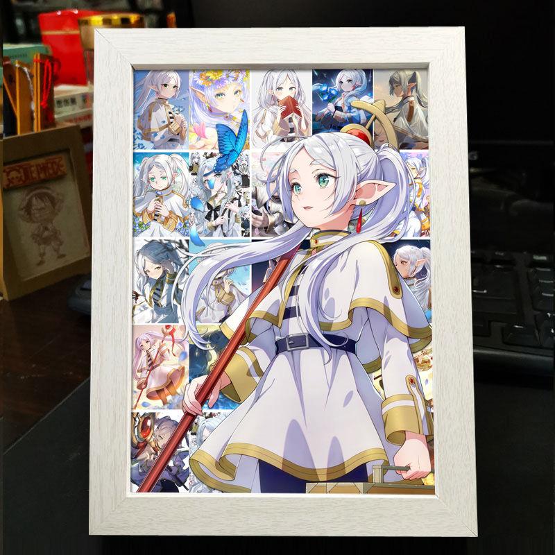 Украшение фоторамки «Похороненный Флориан»: Оборки, Fillen - Готовая фоторамка Художественная витрина Подарок