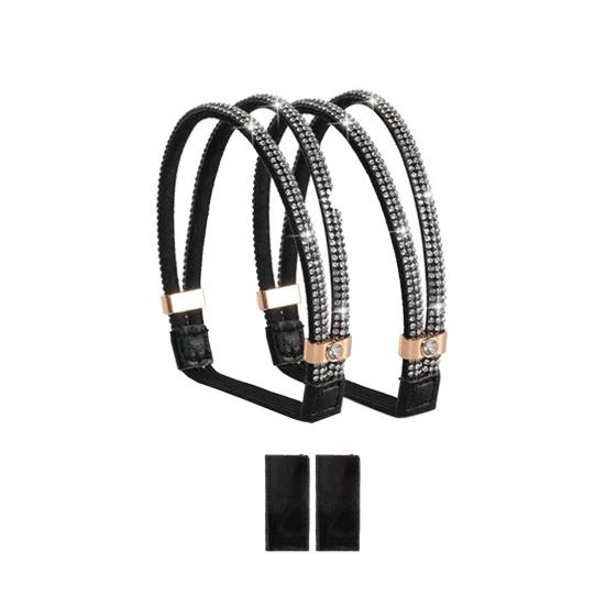 2 шт. стразы эластичные ремешки для обуви высокие каблуки ремни для обуви съемные нерасстегивающиеся ремешки для сандалий тапочки надежная фиксация