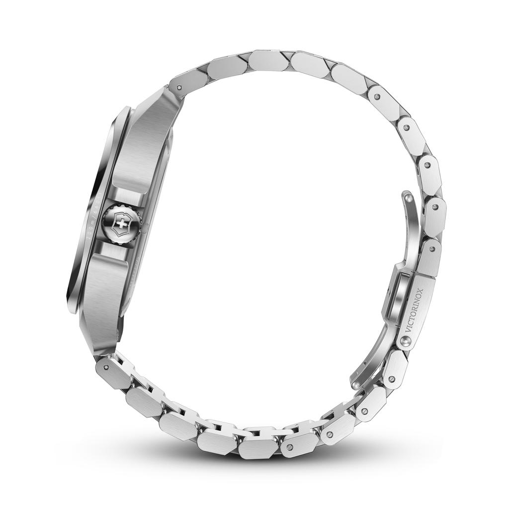 VICTORINOX автоматические часы аналоговые водонепроницаемые автоматические черный циферблат браслет из нержавеющей стали корпус из нержавеющей стали замена ремешка 5 лет гарантии