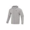 Logo Print Hooded Sports Breathable Casual Jacket Men Jacket Gray 678367-14
