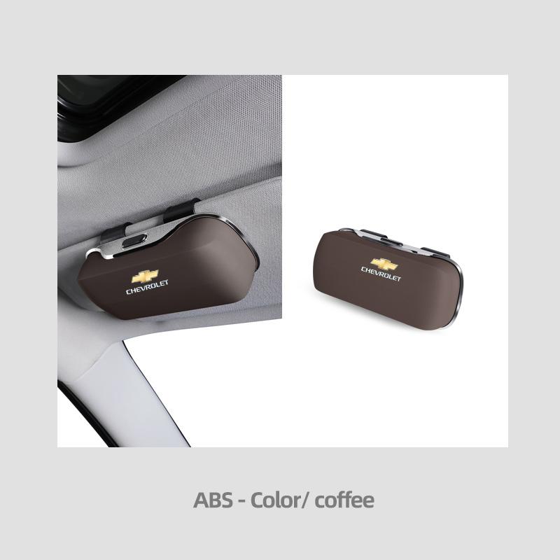 Car Glasses Clip Sunglasses Box Genesis Sun Visor Eyeglasses Card Ticket Holder For Chevrolet CRUZE Spark Captiva Epica SS Onix