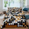 Шахматы Комплект пододеяльника Шахматы Спорт Игры Постельные комплекты Клетчатый плед Буффало Чехол для одеяла Цветы Клетчатый чехол для одеяла Квин