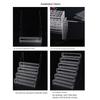 Transparent Stationery Display Shelf Acrylic Makeup Brush Holder Pencil Organizer  Office/School