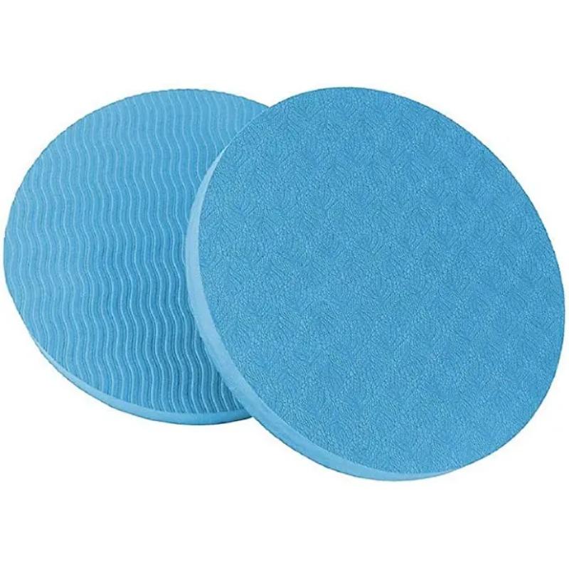 2pcs Yoga Portable Knee Pads Cushion Extra Thick for Knees Elbows Wrist Hands Head Foam Yoga Pilates Work Out Kneeling Pad