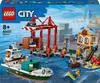 LEGO Конструктор City – Гавань с грузовым кораблем (60422)