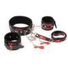 Sexy Exotic Apparel PU Leather Collar Nipple Clamps Handcuffs Sex Bondage Sexy Products Exotic Accessories