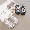 Girls Sandals Korean Version of Little Girl Open-toed Princess Shoes Summer 2025 New Student Versatile Beach Shoes Fashion