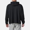 Under Armour Толстовка Rival Waffle Hoodie Solid Color Loose Fit Pullover Long Sleeve Hoodie Men Hoodies Black 1383108-001