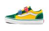 Crayola x Old Skool Повседневные Низкие Детские Скейтбордические Кроссовки Зеленый Желтый Дети Возраст 3-7 Лет VN0A5EDZARR