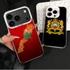 Morocco Flag Shockproof Phone Case for iPhone 17 Air 16 16E 15 Pro Max 14 Plus 13 Mini 12 Back Cover Anti Fall Fundas