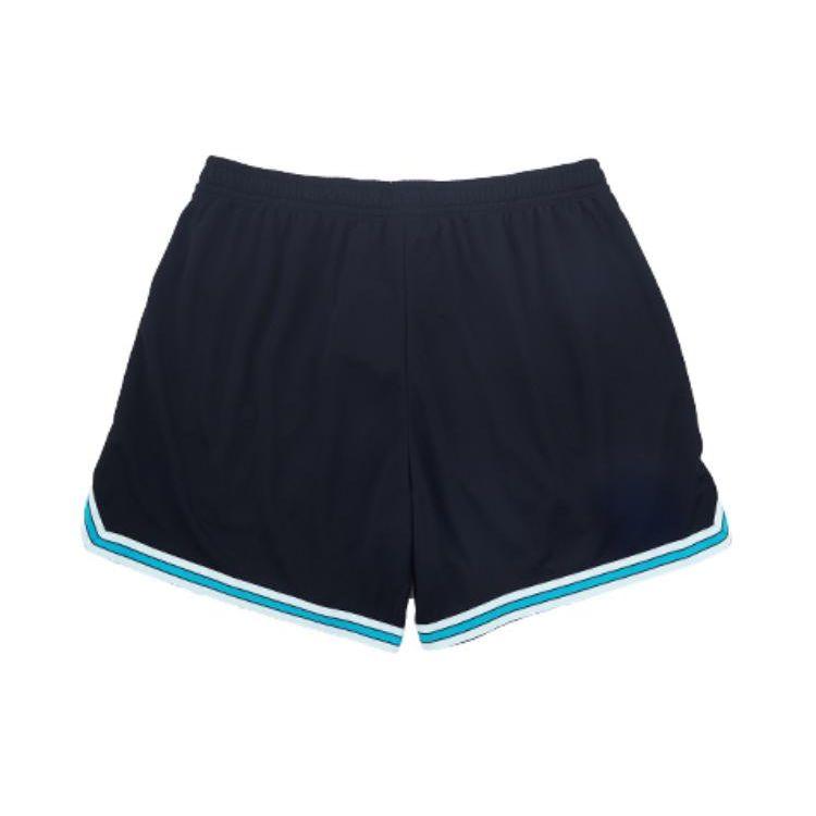 Баскетбольные тренировочные брюки Li Ning CBA Series, однотонные, в полоску, дышащие, мужские, черные AAPS027-1