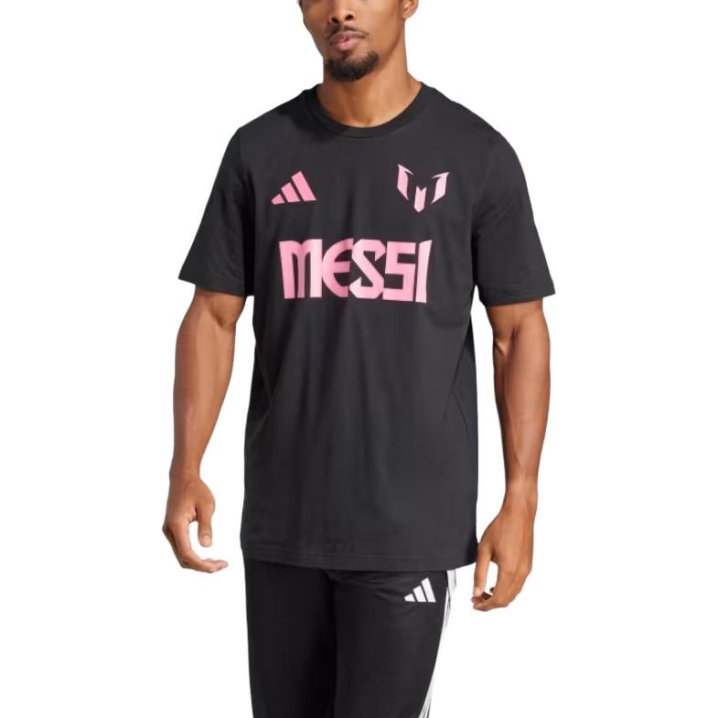 Adidas Messi T Shirt Men's Black JM3551