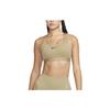 Slim Fit Logo Print Sports Bra Women Underwear Olive DX6822-276