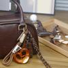 INS-Style Miu Series Alkaline Water Bread Bag - Cute Chocolate Pendant Jewelry Keychain