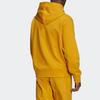 Adidas Originals Trefoil Solid Logo Embroidered Hoodie Men Hoodie Yellow HN6933