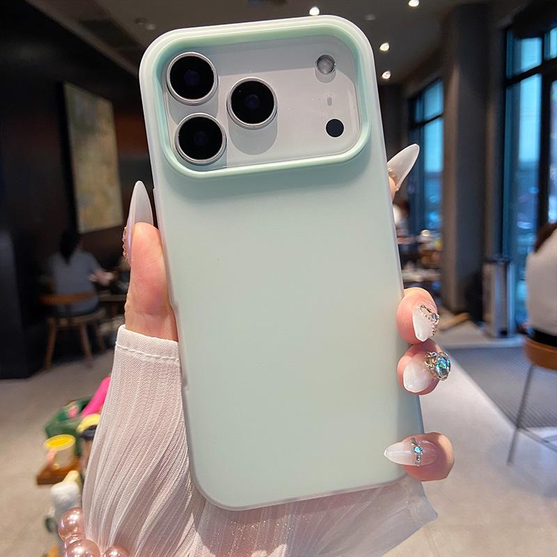 Роскошный чехол-конфета 2-в-1 для IPhone 17 Air 12 13 14 15 16 Pro Max TPU+PC Противоударный бампер Задние чехлы защищают Крышка