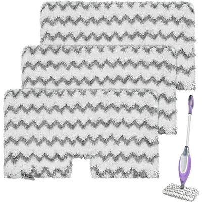 Сменные накладки для паровой швабры Shark S2001UK S1000UK S1000A S1000C Pocket Mop, моющиеся из микрофибры накладки Dirt Grip, мягкий пар