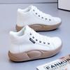New Women's Shoes Ins Casual Shoes High Top White Shoes Women's Boots Student Platform Shoes Women's Sports Shoes