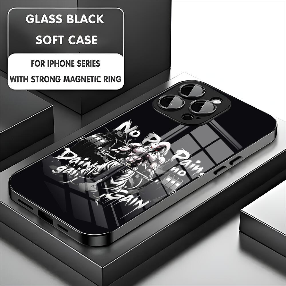 Animal Fitness Design Patterns Phone Case For Iphone 17 16 15 14 13 11 12 Pro Max Mini Plus Magnetic Glass Phone Cover