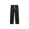 Loose Fit Letter Embroidery Pattern Mid Waist Knitted Sports Pants Men Bottoms AKLV907-4