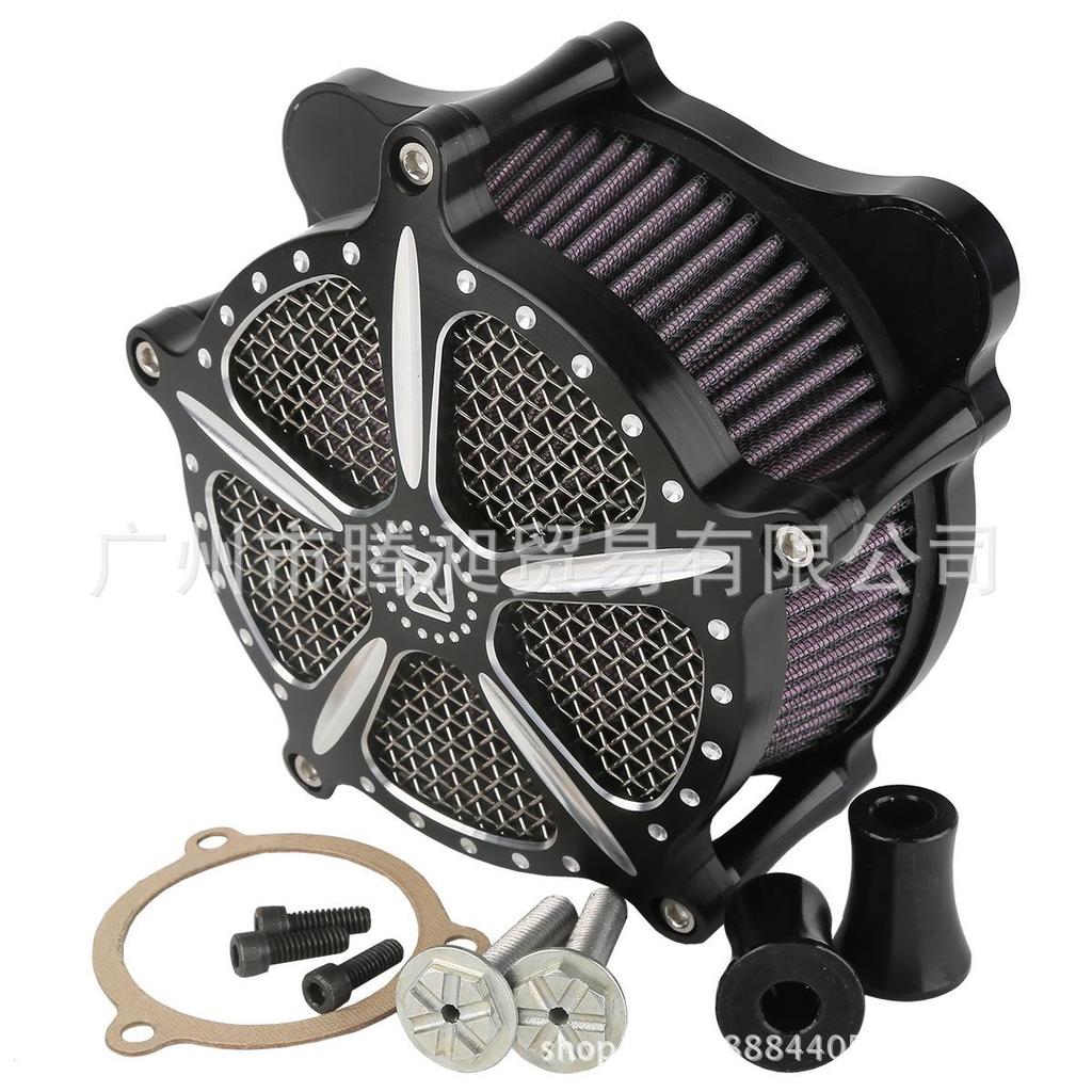 Large Air Filter for Harley FLHR Motorcycle Modifications (2014-2016)