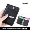 Portable Wallet PU Leather Credit Card Wallet Purse Card Holder For KIA Rio K5 K2 Sportage Ceed Sorento Picanto Stinger Soul wvkzl55