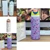 Hello Kitty Kuromi Butterfly Knot Floral Print Stainless Steel Insulated Cup With Lock Clip For Outdoor Activities