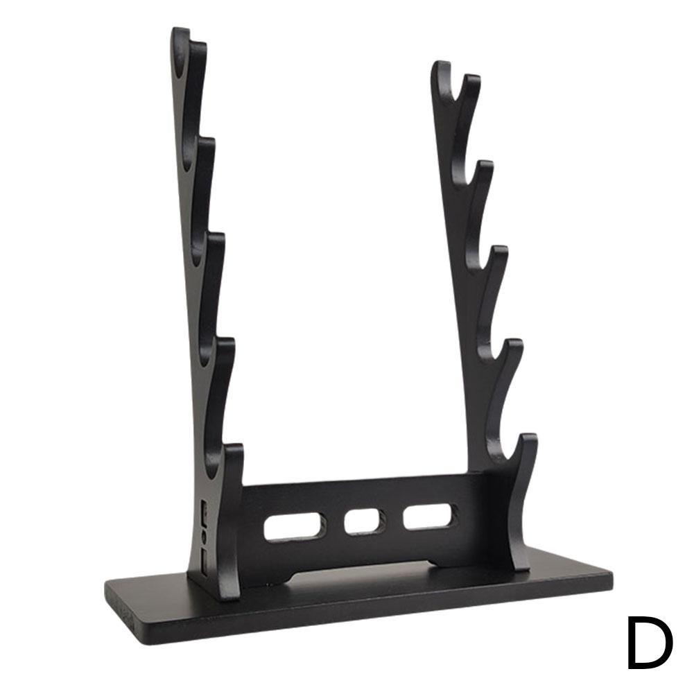 Деревянная подставка Полка для хранения Катаны Подставка Держатель Самурайская стойка Декорация Настоящий размер Органайзер для демонстрации мечей Японская комната Ka M0B3