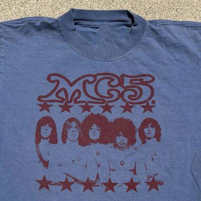 Vintage MC5 T Shirt 90s Rock Band Tour Punk Youth S5XL CO21.2 Unisex T-Shirt
