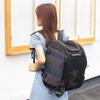Foldable bicycle bag for transporting a dog or cat - black