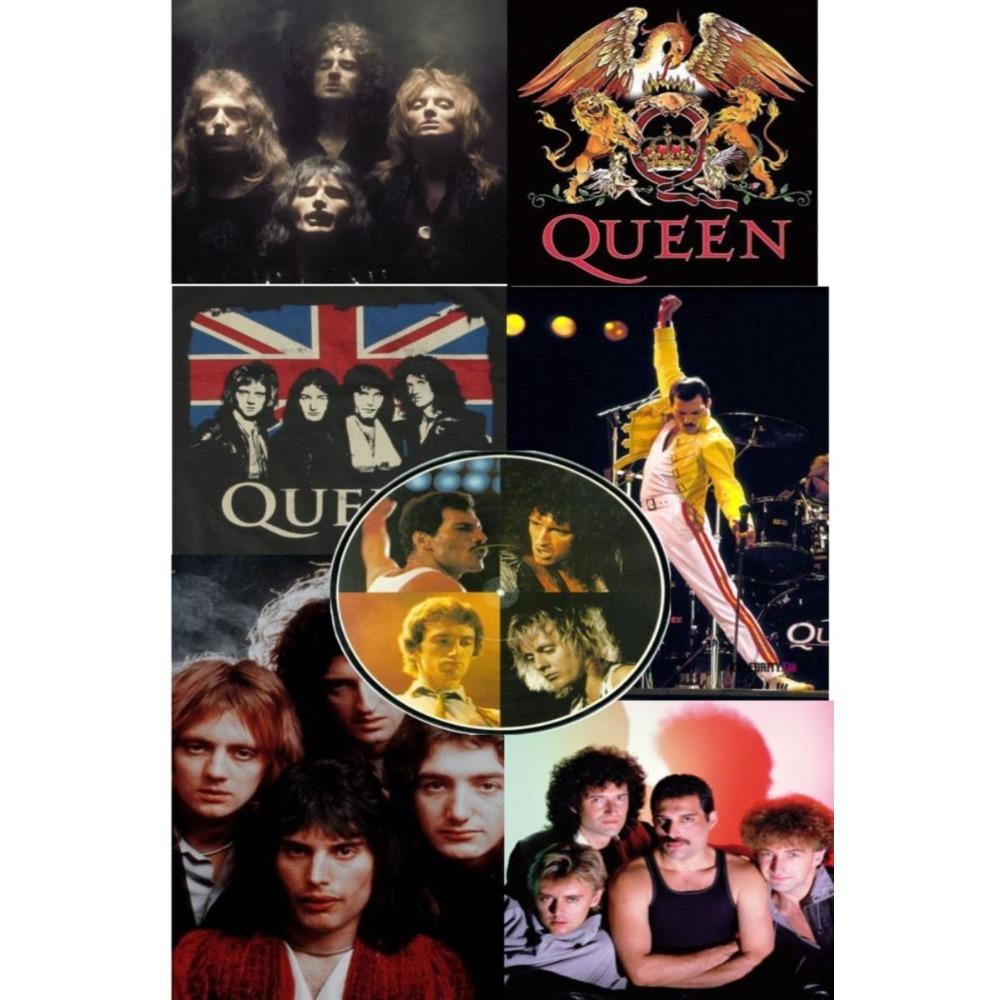 Металлический настенный декор группы Queen, Ручная работа, 3D жестяное искусство для гостиной, спальни, музыкальной студии