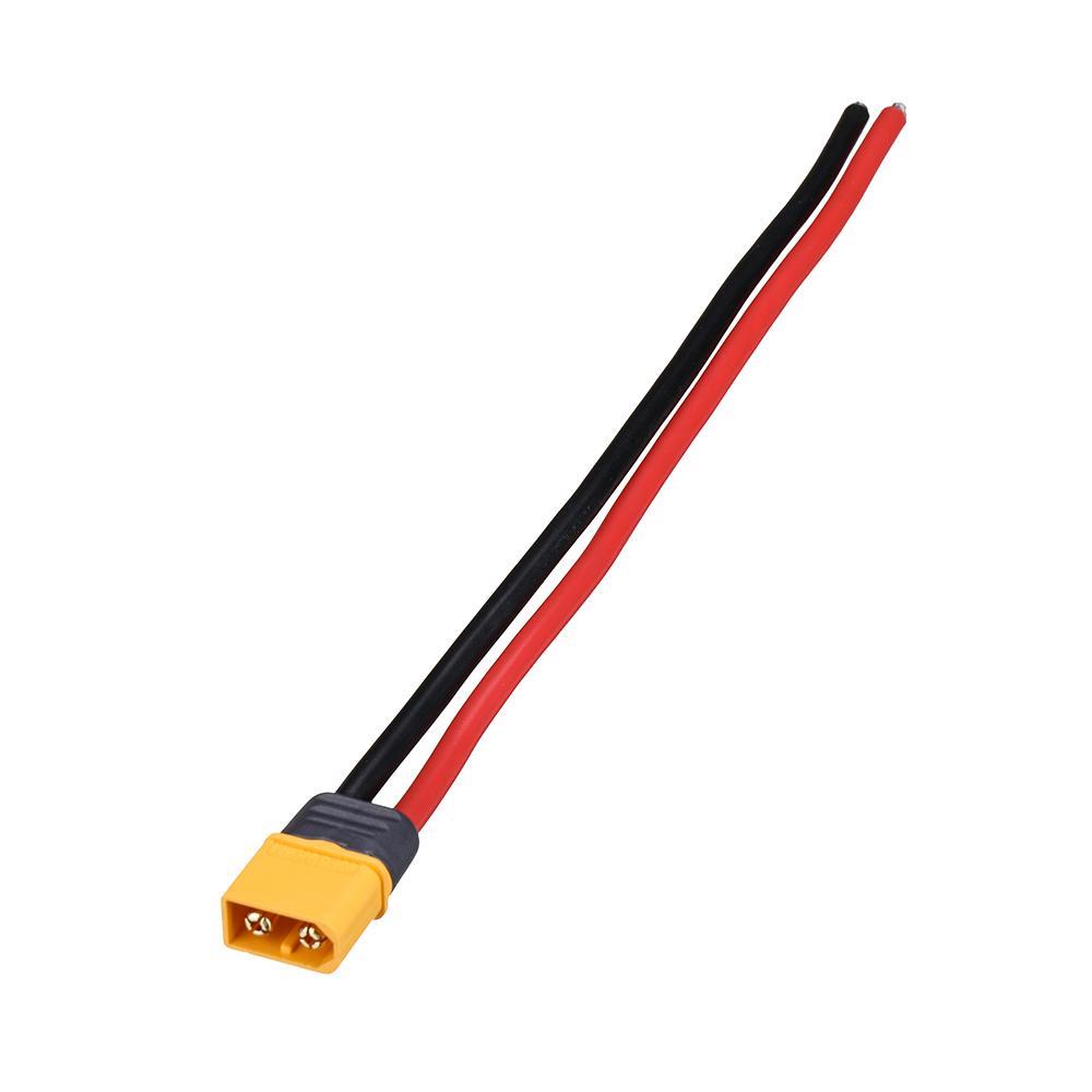 10/20/30 см Разъем-вилка XT60 (папа/мама) Силовой силиконовый кабель 12AWG